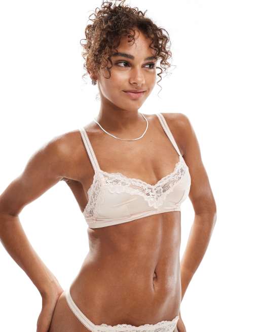 Dorina - Origins - Brassière rosa chiaro con dettagli in pizzo