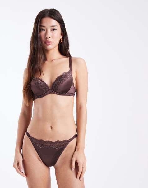 Dorina - Origins - Ensemble en microfibre - Marron brillant - view 1