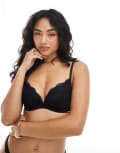 [Dorina] Dorina Origins lace padded push up bra in black 38C BLACK