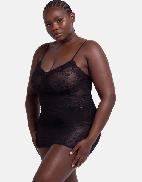 Dorina Origins night dress black sexy nightwear in black - view 1