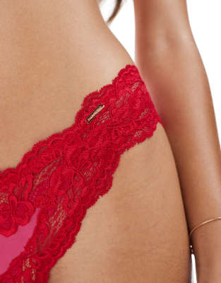 Dorina Origins Shiny Micro Briefs In Pink