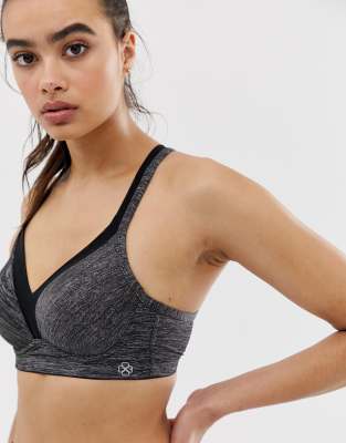 high impact push up sports bra