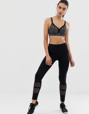 high impact push up sports bra