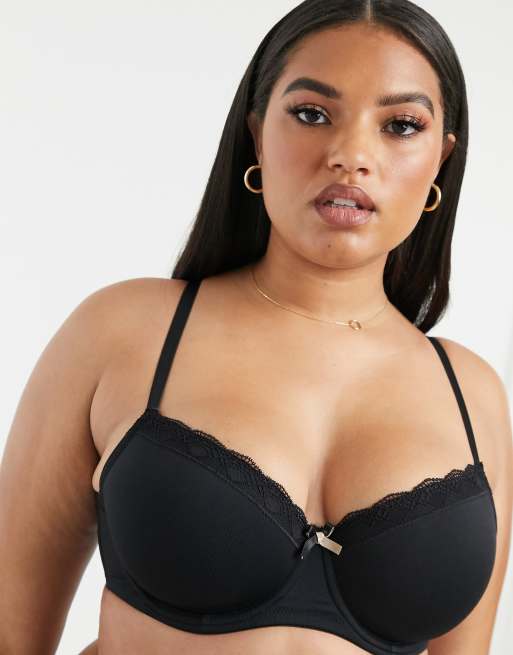 Dorina Plus Size Rita Schwarze Bhs 2er Pack Asos