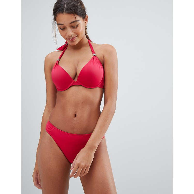 Push up store bikini asos