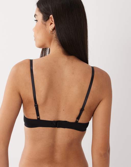 Dorina Sonia 2-pack push up-bh med djup urringning i svart och ljusrosa, 3 av 4