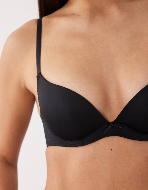 Dorina Sonia 2er-Pack Push-up-Plunge-BH in Schwarz und Hellrosa, 4 von 4