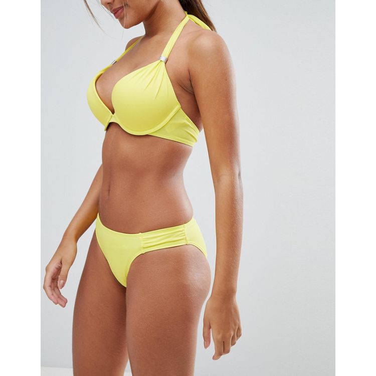 DORINA Super Push Up Bikini Top in Yellow