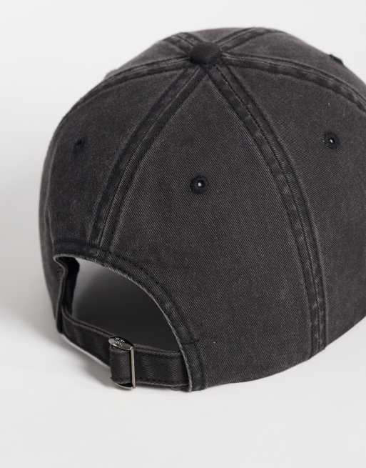 Double A By Wood Wood 100% bomull patch-keps i svart, 2 av 3