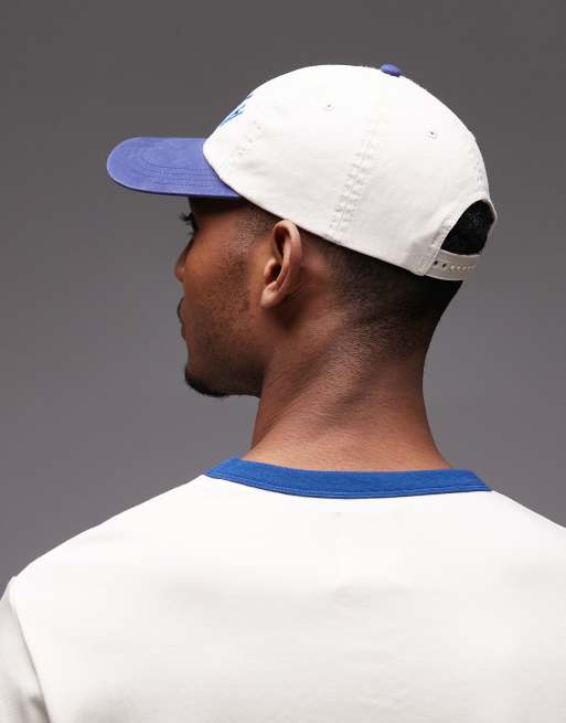 Double A By Wood Wood archie cap in cream & navy, 2 of 3