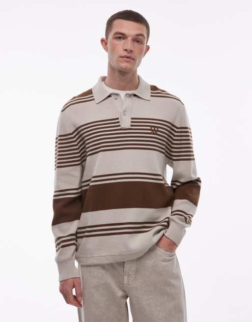 Double A By Wood Wood - Curt - Polo a maniche lunghe multicolore