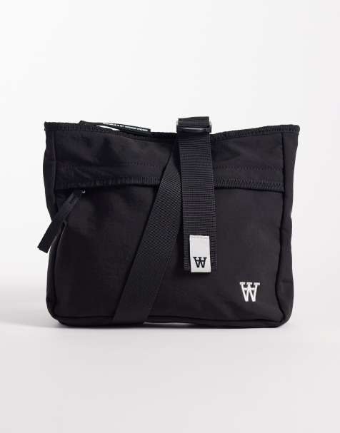 Double A By Wood Wood florian side bag in black - view 1