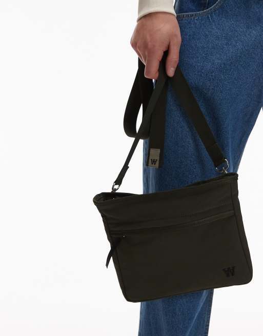 Double A By Wood Wood florian side bag in grape leaf, 3 of 4