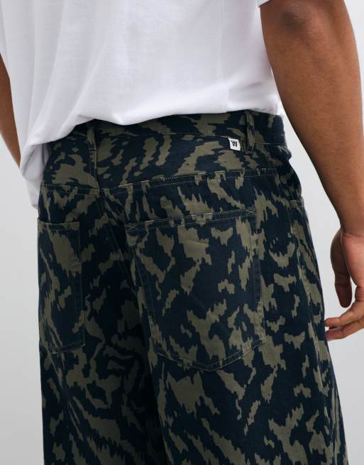 Double A By Wood Wood Harald barrel-bukser i navy, 4 af 5