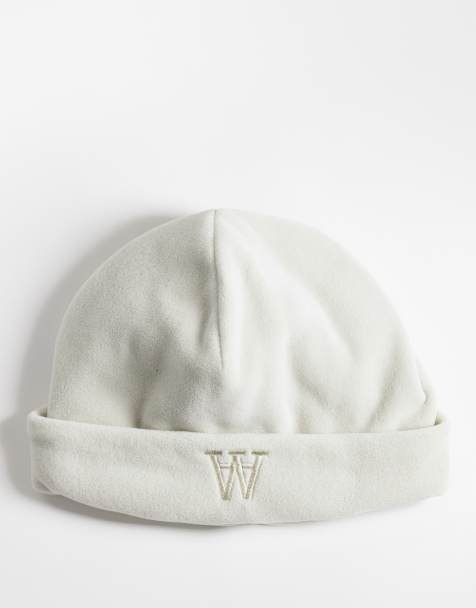 Double A By Wood Wood Jacob fisherman beanie in cream - view 1