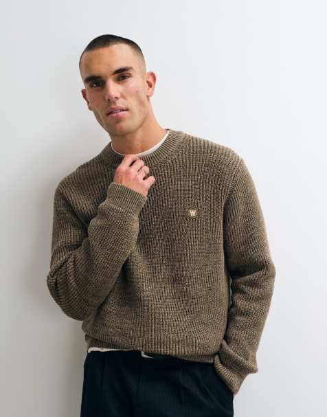 Double A By Wood Wood jersey de punto Halum 100% algodón en beige jaspeado - view 1