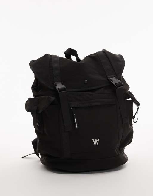 Double A By Wood Wood karl backpack in black, 3 of 4