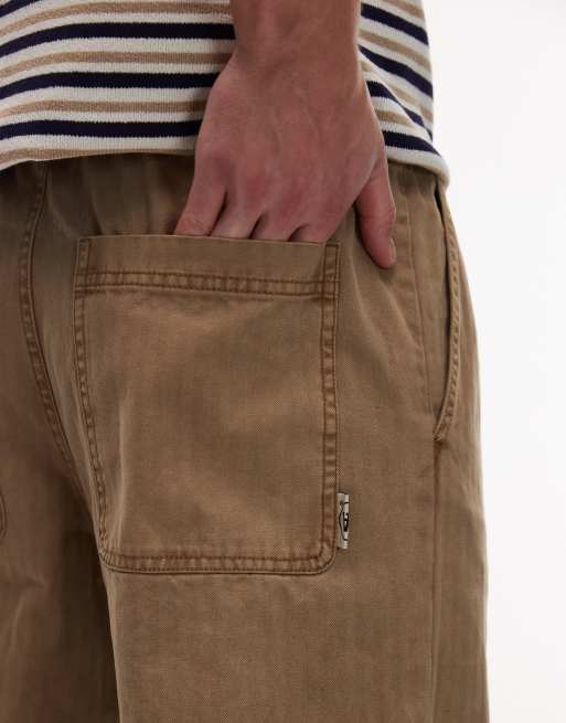 Double A By Wood Wood - Lax - Pantaloni dritti marroni, 4 di 5