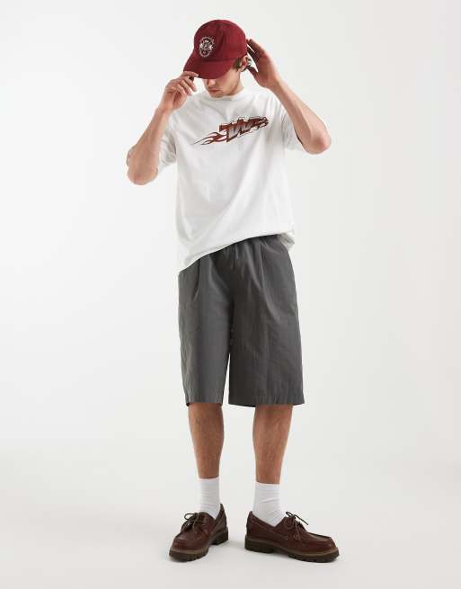 Double A By Wood Wood - Liam - T-shirt 100 % coton avec imprimé logo A sur le devant - Blanc, 4 de 5