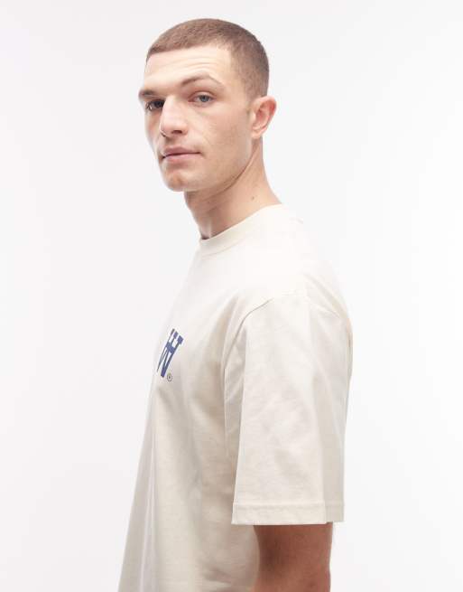 Double A By Wood Wood - Liam - T-shirt - Crème, 4 de 5