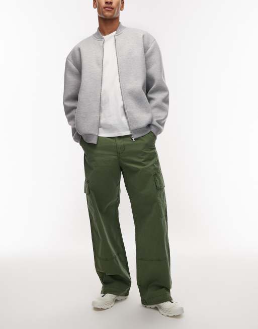 Double A By Wood Wood - Robert - Pantaloni cargo verdi, 2 di 5