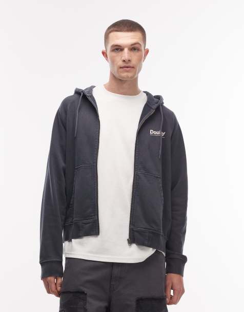 Double A by Wood Wood – Sven – Kapuzenjacke in Anthrazit - view 1