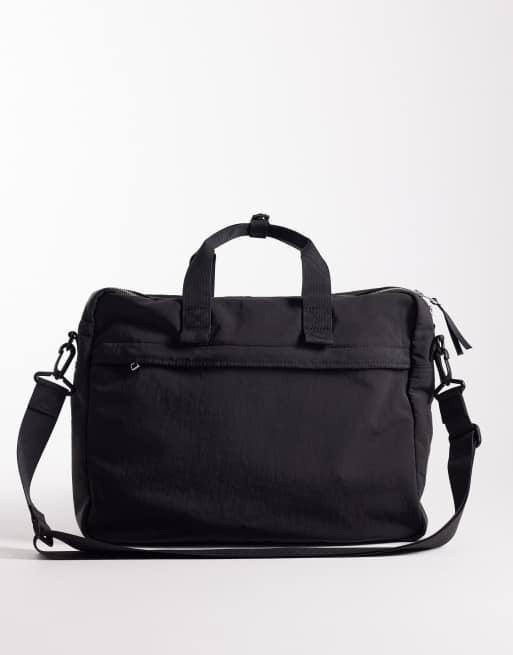 Double A By Wood Wood wolfgang shoulder bag in black, 4 of 4