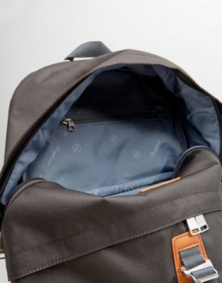 Doughnut Hugo Backpack in Charcoal | ASOS