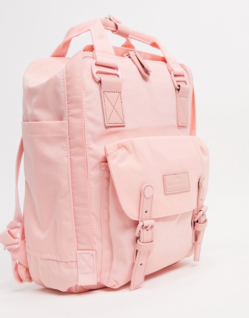 Doughnut Macaroon backpack in pink