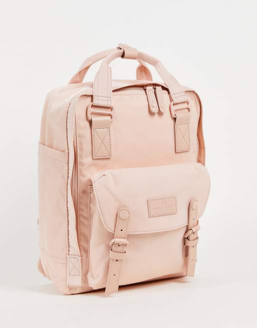 Doughnut macaroon shop backpack rose