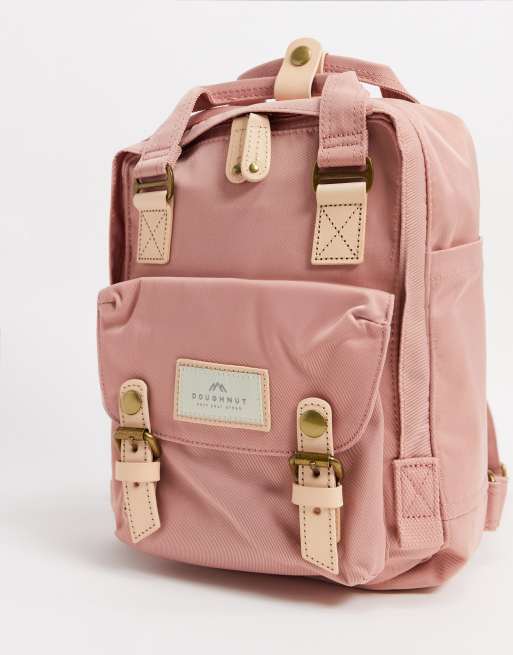 Doughnut macaroon shop backpack rose