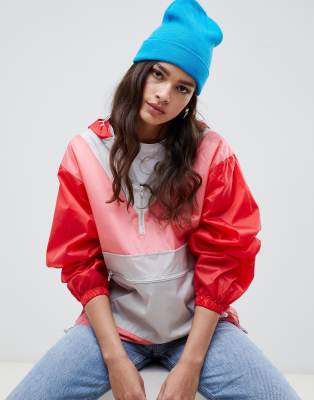 фото Дождевик в стиле колор блок asos design-мульти