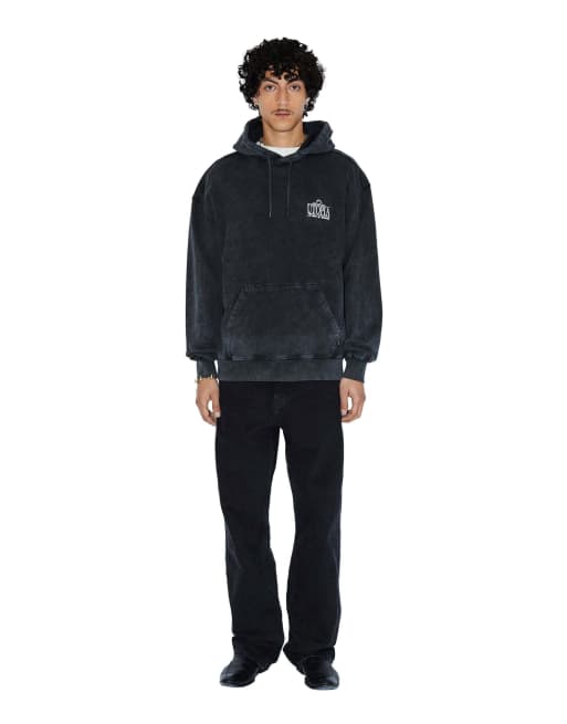 Dr Denim Aiden hoodie in black, 4 of 7