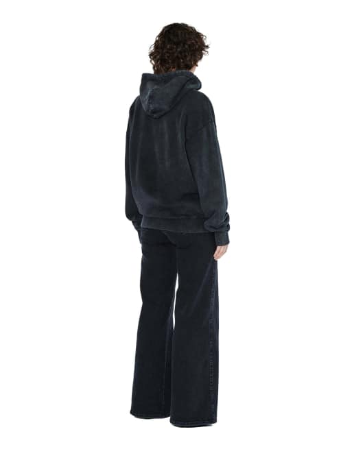 Dr Denim Aiden hoodie in black, 7 of 7