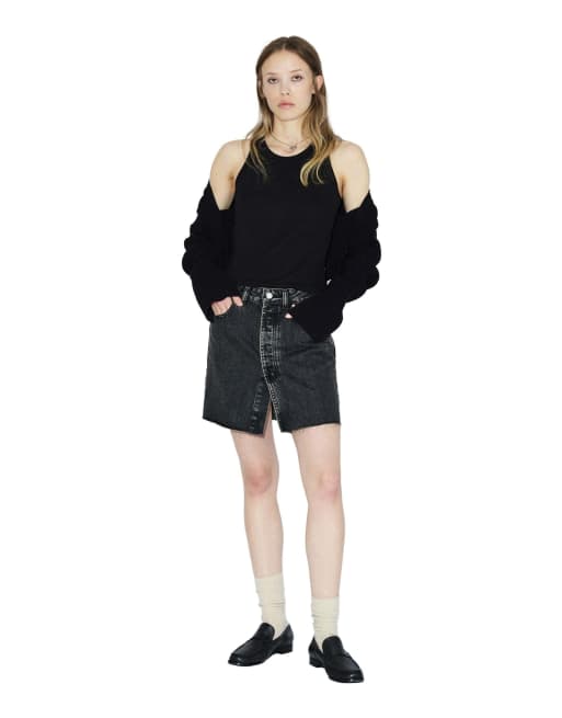 Dr Denim Ara skirt in black, 5 of 7