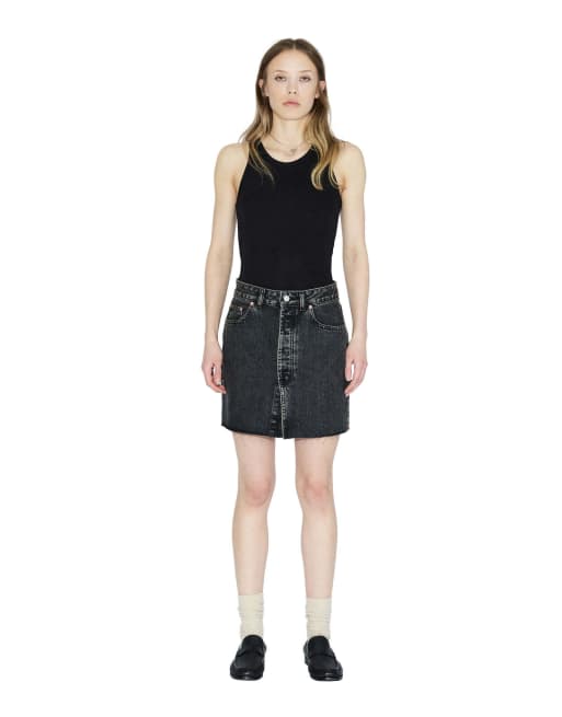 Dr Denim Ara skirt in black, 6 of 7