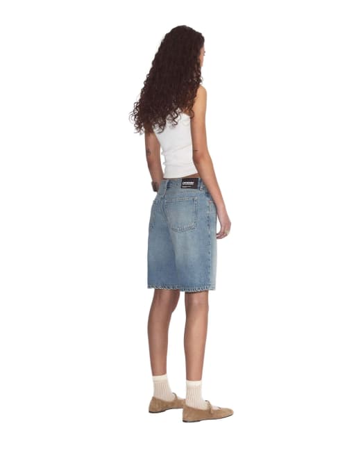 Dr Denim Asra shorts in blue, 2 of 6