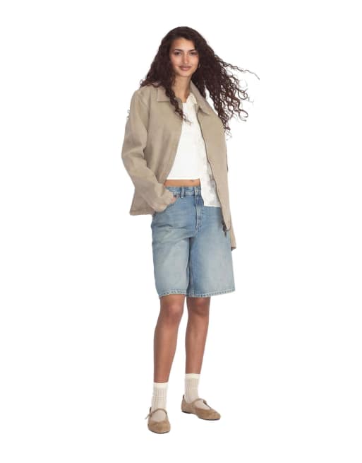 Dr Denim Asra shorts in blue, 4 of 6