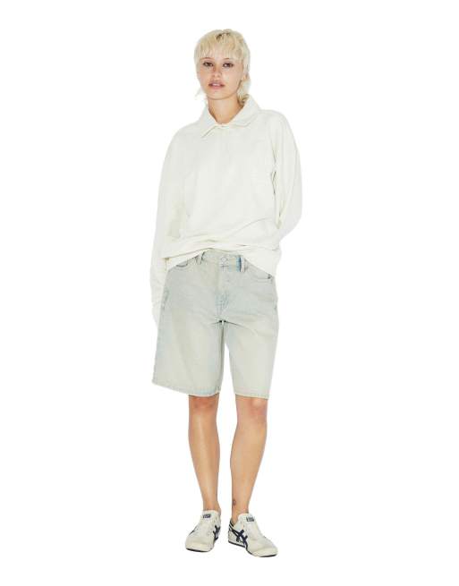 Dr Denim Asra shorts in natural, 5 of 7