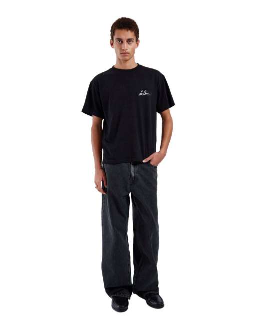 Dr Denim Bace tee in black, 4 of 7