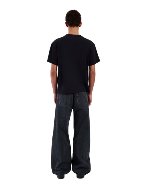 Dr Denim Bace tee in black, 5 of 7