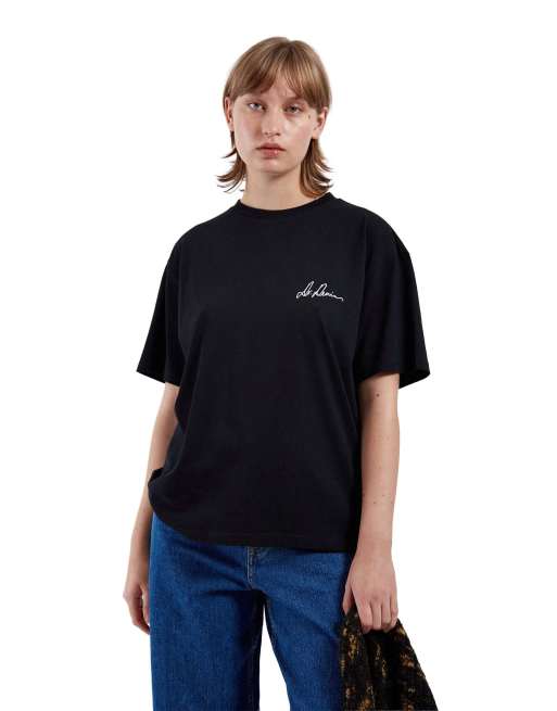 Dr Denim Bace tee in black, 7 of 7