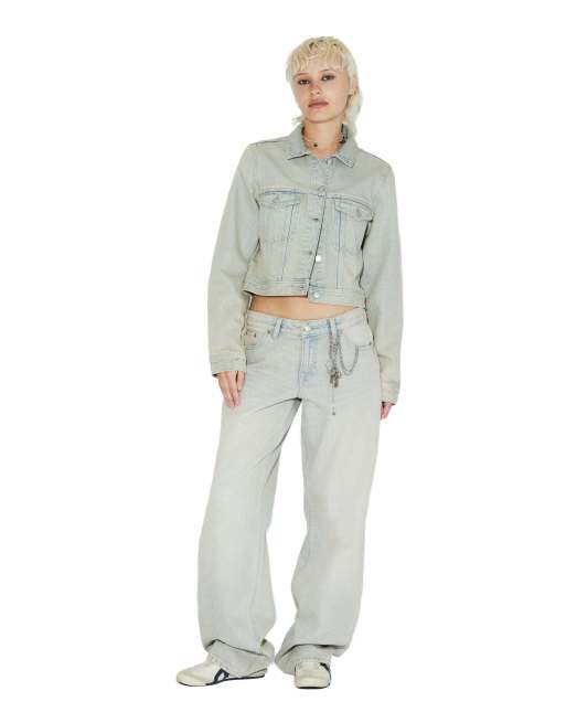Dr Denim Becky jacket in natural, 5 of 7