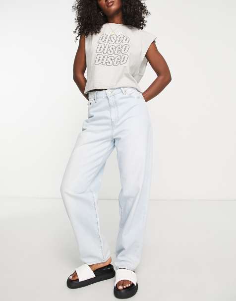 Dr Denim - Bella - Jean bouffant délavé - view 1