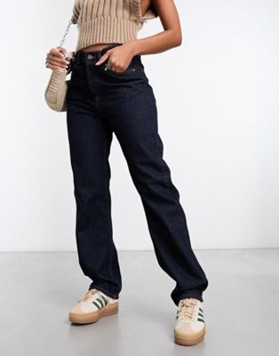 Dr Denim Beth relaxed vintage straight leg jeans in stream rinse