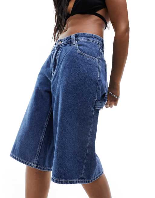 Dr Denim – Bree Worker – Lässige Jeans-Shorts mit mittelhohem Bund und mittlerer Stone-Waschung in Pebble-Optik, 4 von 5
