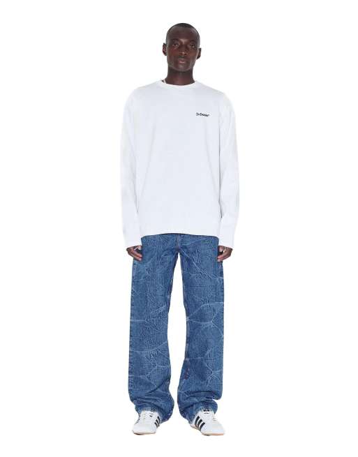 Dr Denim Caiden long sleeve in white, 4 of 7