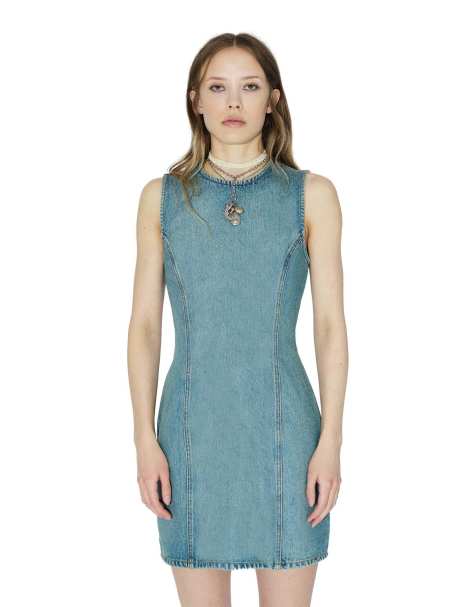 Dr Denim Calista dress in blue - view 1