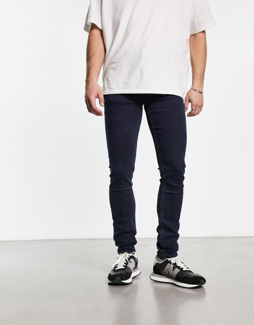 Dr Denim Chase skinny fit jeans in bluish black