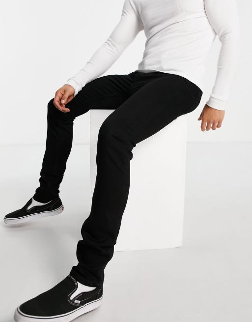Dr Denim Chase skinny jeans in black